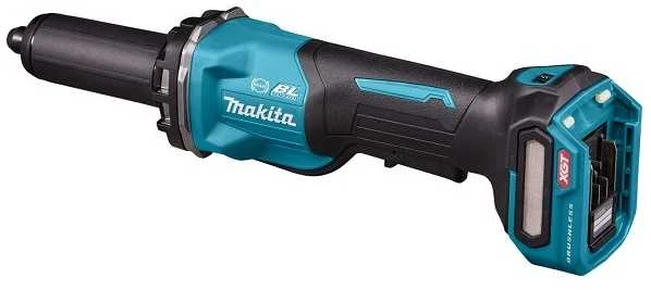 Makita GD002GZ Akumuliatorinis tiesinis šlifuoklis XGT, 40V, ø 6 mm 29 000 min-1, Svirtinis jungiklis, Be akumuliatorių ir kroviklio!