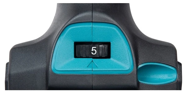 akumuliatorinė szlifierka prosta, 40V max XGT, 6mm, Makita [GD002GM201] 2x4,0Ah, jungiklis łopatkowy