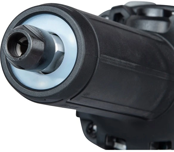 akumuliatorinė szlifierka prosta, 40V max XGT, 6mm, Makita [GD002GM201] 2x4,0Ah, jungiklis łopatkowy