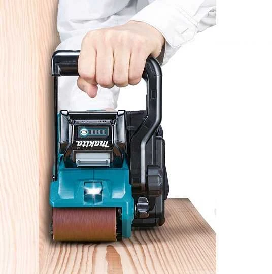 Makita BS001GZ Juostinis šlifuoklis XGT, 40V MAX, 76 x 533 mm, Be akumuliatorių ir kroviklio!