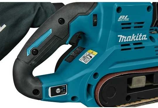 Makita BS001GZ Juostinis šlifuoklis XGT, 40V MAX, 76 x 533 mm, Be akumuliatorių ir kroviklio!