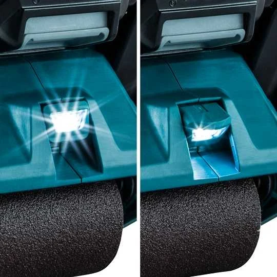 Makita BS001GZ Juostinis šlifuoklis XGT, 40V MAX, 76 x 533 mm, Be akumuliatorių ir kroviklio!