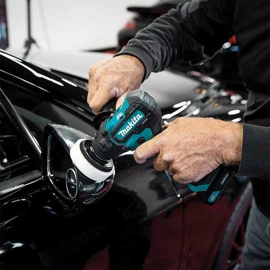 Makita PV301DZ Akumulatorinis poliruoklis 12Vmax CXT, 75MM, BL motor, Be akumuliatorių ir kroviklio!!!!