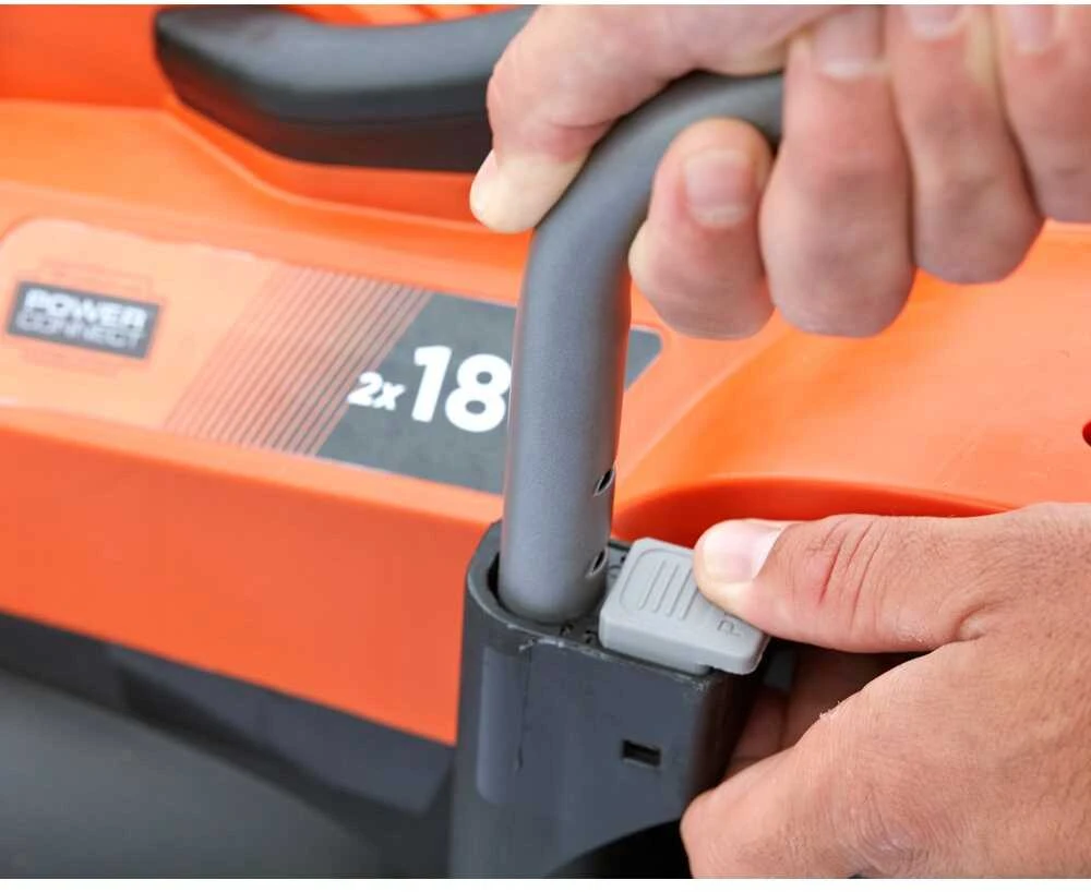 Black & Decker Juodas & Decker BD BATTERY MOWER. 2x18V /33cm BCMW3318N POWERCONNECT