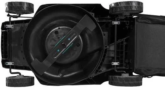 Makita LM003GM103 akumuliatorinė vejapjovė 40Vmax, XGT, 38cm, 1X4,0Ah ličio jonų akumuliatorius DC40RC, 3 viename (pjovimas / surinkimas / mulčiavimas), plastikinis korpusas