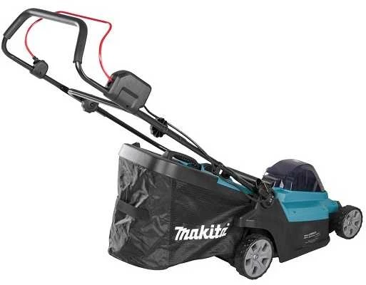 Makita LM003GZ akumuliatorinė vejapjovė 40Vmax, XGT, 38cm, 3 viename (pjovimas/rinkimas/mulčiavimas) plastikinis korpusas, be akumuliatorinio ir krovinio