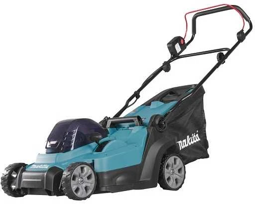 Makita LM003GZ akumuliatorinė vejapjovė 40Vmax, XGT, 38cm, 3 viename (pjovimas/rinkimas/mulčiavimas) plastikinis korpusas, be akumuliatorinio ir krovinio
