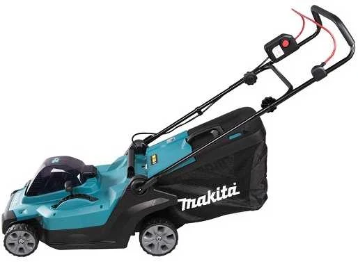 Makita LM004GM103 akumuliatorinė vejapjovė 40Vmax, XGT, 43cm, 1X4,0Ah ličio jonų akumuliatorius DC40RC, 3 viename (pjovimas / surinkimas / mulčiavimas), plastikinis korpusas