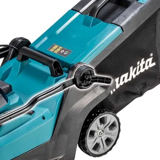 Makita LM004GM103 akumuliatorinė vejapjovė 40Vmax, XGT, 43cm, 1X4,0Ah ličio jonų akumuliatorius DC40RC, 3 viename (pjovimas / surinkimas / mulčiavimas), plastikinis korpusas