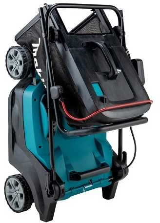 Makita LM004GM103 akumuliatorinė vejapjovė 40Vmax, XGT, 43cm, 1X4,0Ah ličio jonų akumuliatorius DC40RC, 3 viename (pjovimas / surinkimas / mulčiavimas), plastikinis korpusas