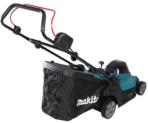 Makita LM004GZ akumuliatorinė vejapjovė 40Vmax, XGT, 43cm, 3 viename (pjovimas/rinkimas/mulčiavimas) plastikinis korpusas, be akumuliatorinio ir krovinio