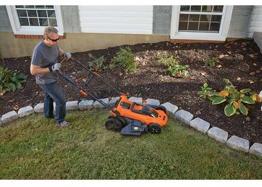 Black & Decker akumuliatorinė vejapjovė CLMA4825L2, 36V, 48cm, 2x2,5Ah