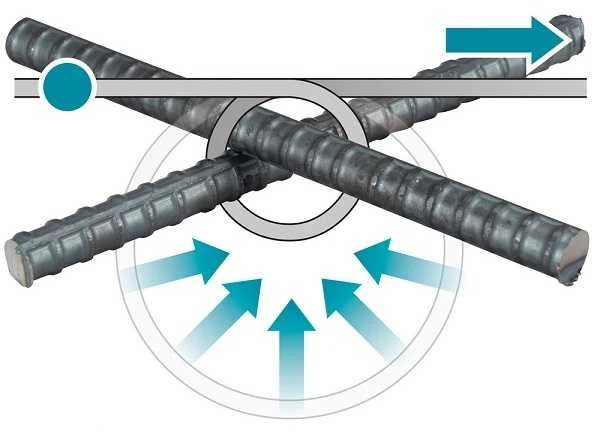 Makita TR001GZ Akumuliatorinis armatūros rišiklis XGT 40V, XPT, Be akumuliatorių ir kroviklio!