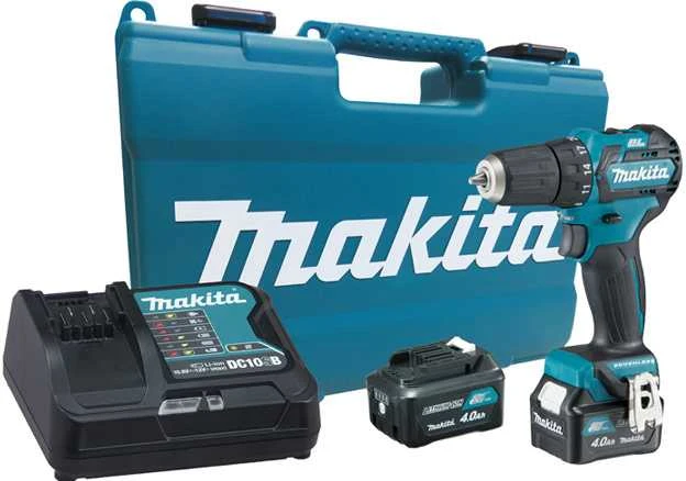 Suktuvas-gręžtuvas Makita DF332DSME; 12 V; 2x4,0 Ah akum.