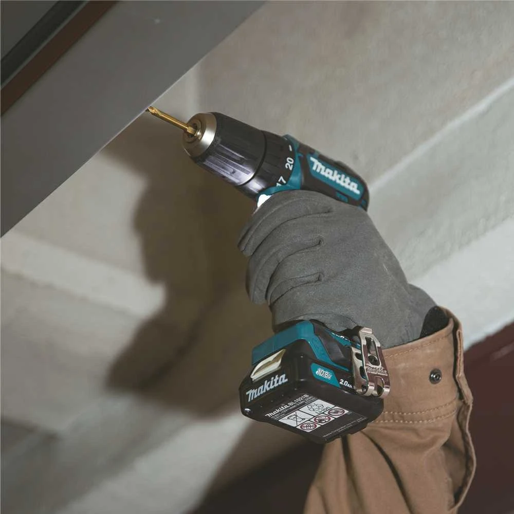 Suktuvas-gręžtuvas Makita DF332DSME; 12 V; 2x4,0 Ah akum.
