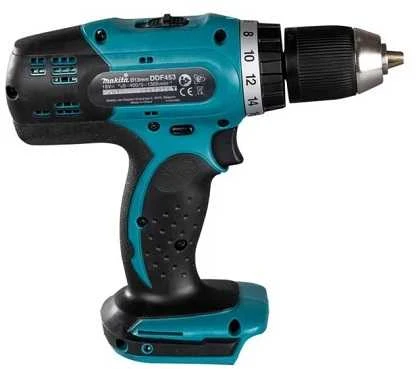 Makita DDF453SYE Akumuliatorinis gręžtuvas, 18 V, 2x 1,5Ah Li-ion, 42/27 Nm, 1,7kg