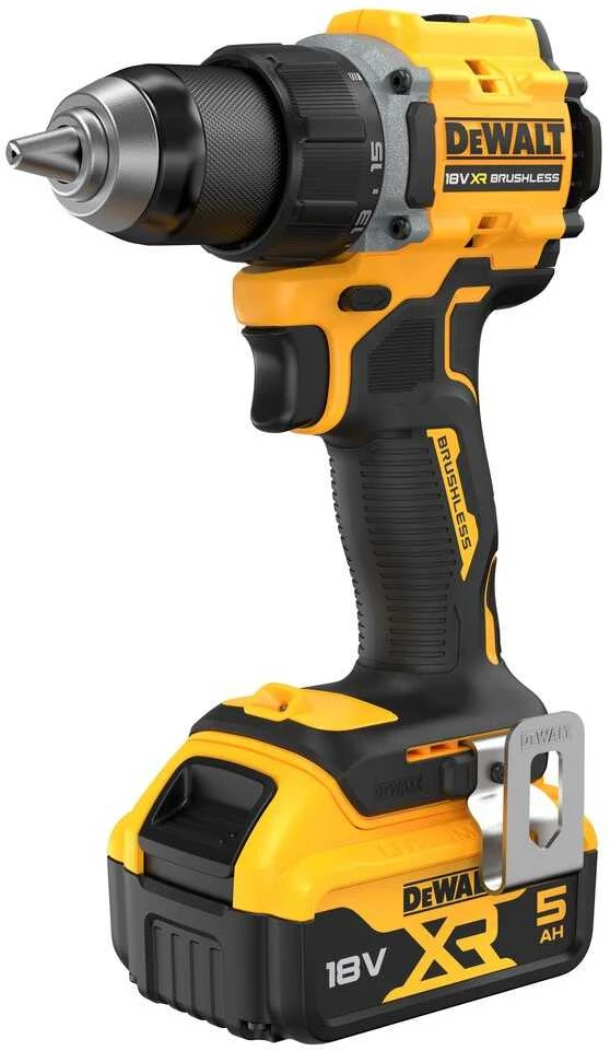 DeWalt DCD794P2T suktuvas-gręžtuvas su 5Ah akumuliatoriumi