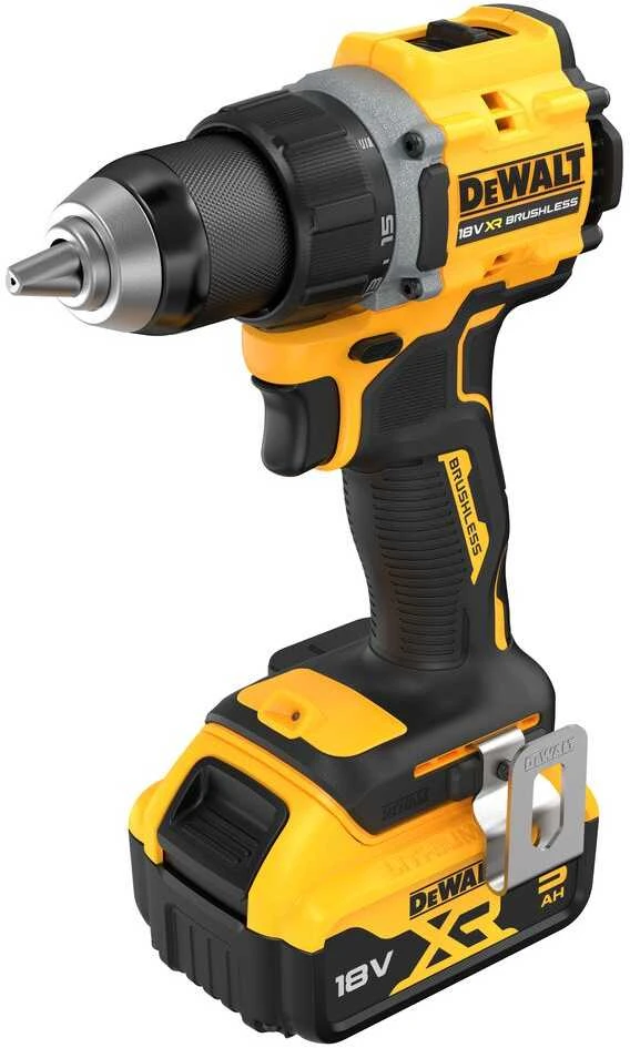 Akumuliatorinis suktuvas-gręžtuvas DeWalt DCD794P2T-QW; 18 V; 2x5,0 Ah akum.