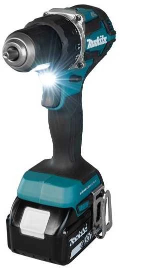 Makita DDF484RTJ Akumuliatorinis gręžtuvas, 18 V, 2x 5,0 Ah Li-ion, 54/36 Nm, 1,6kg, LED, MAKPACK