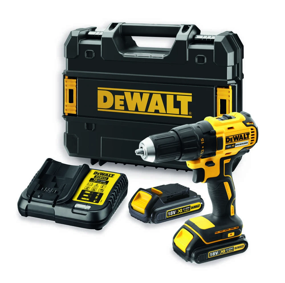DeWalt DCD777 suktuvas su krovikliu ir lagaminu