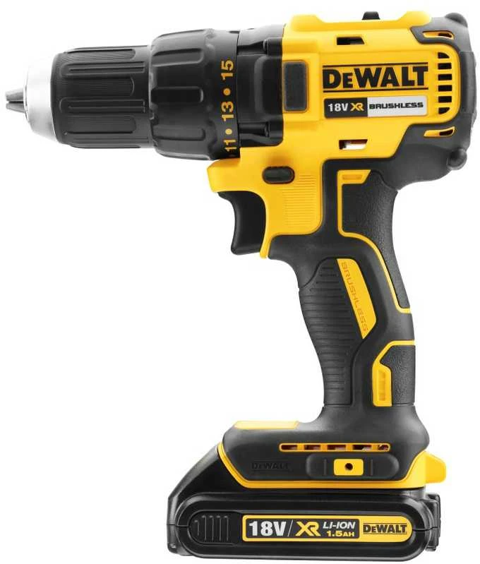 DeWalt DCD777 suktuvas-gręžtuvas su 18V akumuliatoriumi
