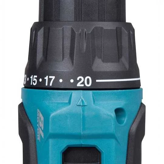 Makita DHP490Z Akumuliatorinis smūginis gręžtuvas 18V, BL, 13mm, 65 Nm, Be akumuliatorių ir kroviklio!