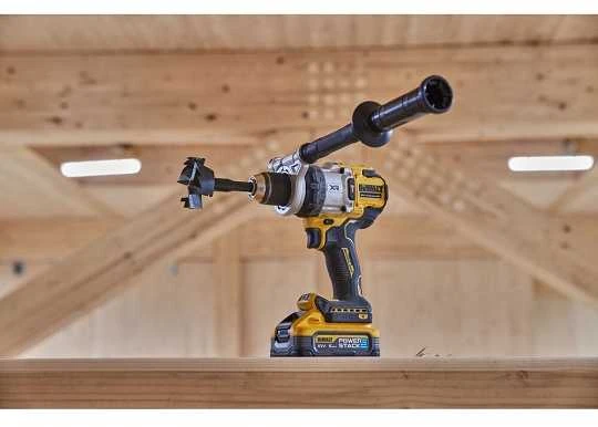 Smūginis suktuvas-gręžtuvas DeWalt DCD1007WW1T-QW; 1x8,0 Ah akum.
