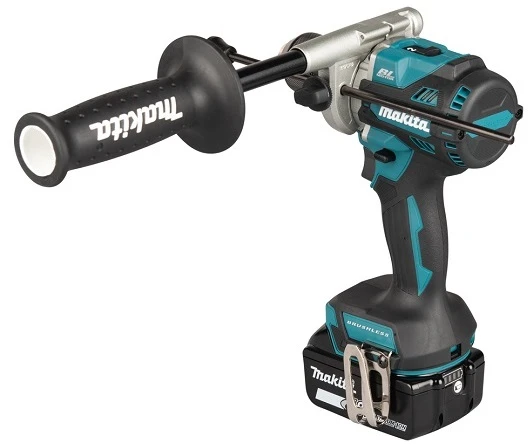 Makita DHP492RTJ Akumuliatorinis smūginis gręžtuvas 18V, BL-motor, Max 141 Nm, 130/65NM, 2x5,0Ah, DC18RC, MAKPACK