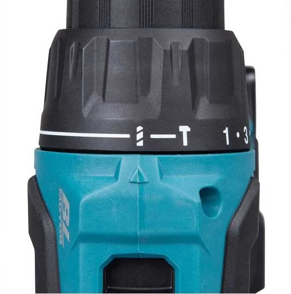 Makita DHP490SF1J Akumuliatorinis smūginis gręžtuvasl 18V, BL, 13mm, 65 Nm, 1x3,0Ah, DC18WC, lagaminas