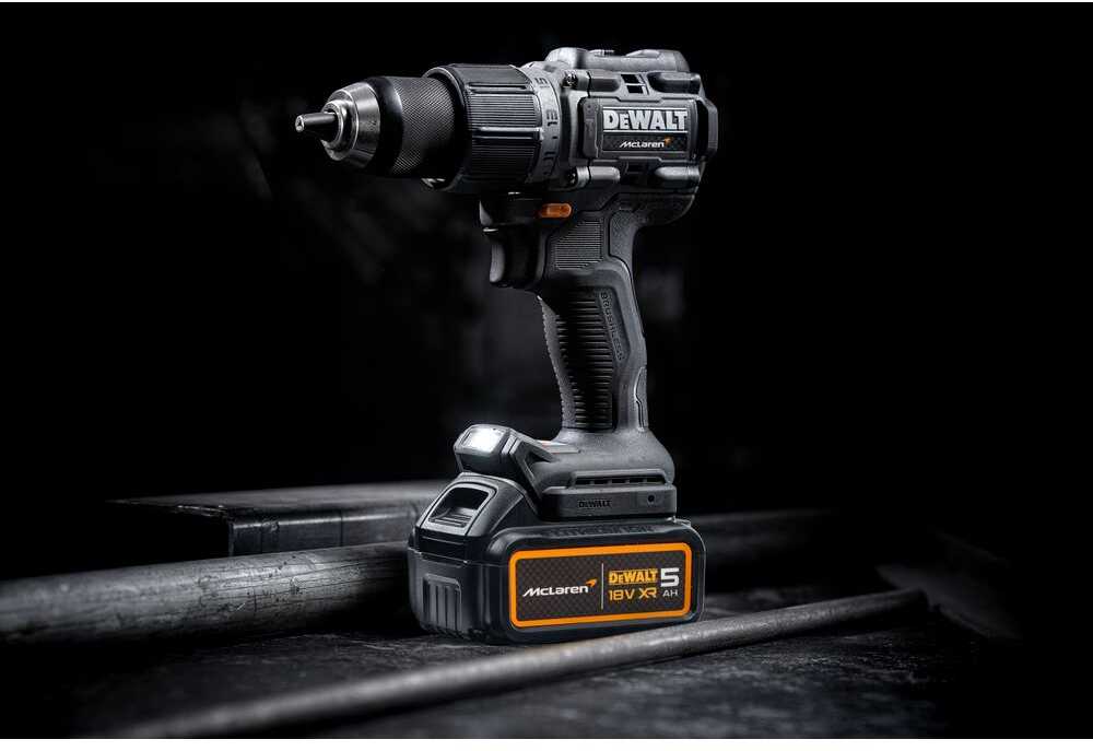 DeWalt MCLAREN DCD85MP2T Drill Driver 18V Juodas, Geltona