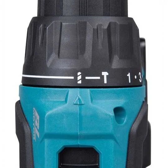 Makita DHP490Z Akumuliatorinis smūginis gręžtuvas 18V, BL, 13mm, 65 Nm, Be akumuliatorių ir kroviklio!