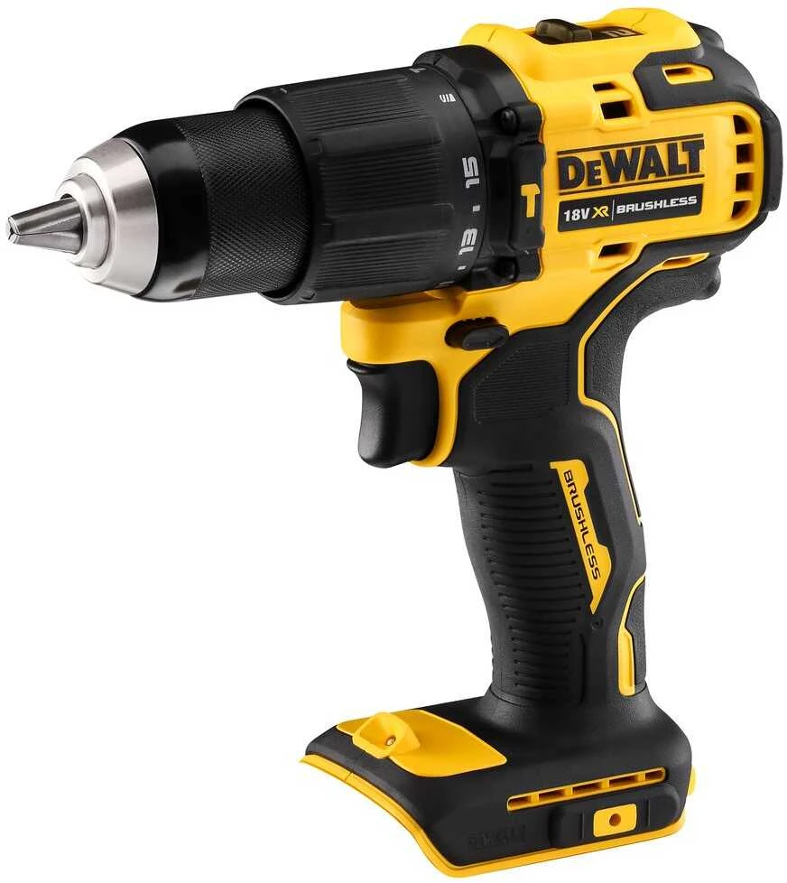 Dewalt DCD709N smūginis gręžtuvas su metaliniu griebtuvu
