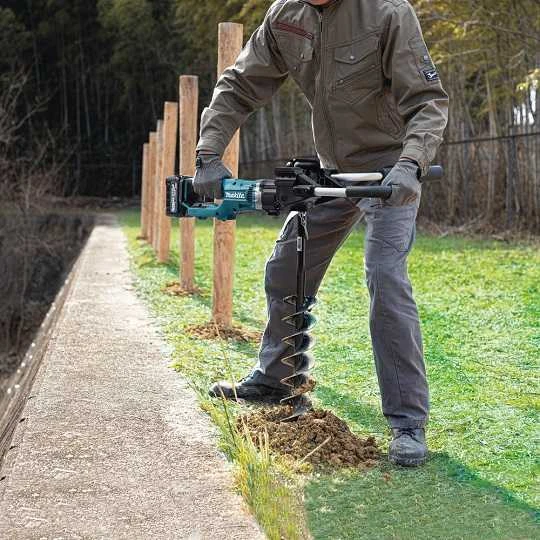 Akumuliatorinis įžeminimo gręžtuvas 40 V max XGT, Makita [DG002GM101] 4,0 Ah, ličio jonų