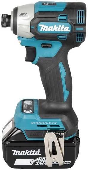 Makita DTD201 18V suktuvas, šoninis profilis