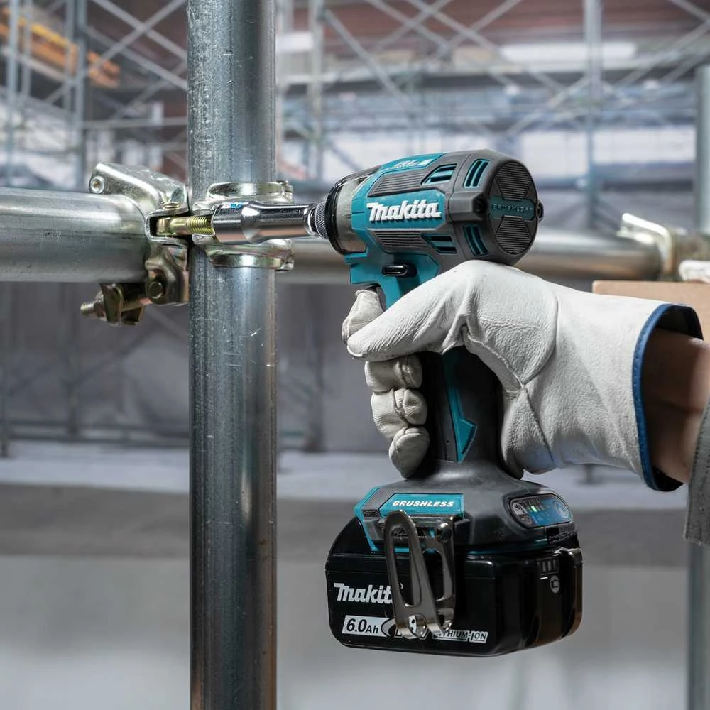 akumuliatorinė wkrętarka smūginis 18V Makita [DTD173RTJ] 2x5,0Ah, LXT