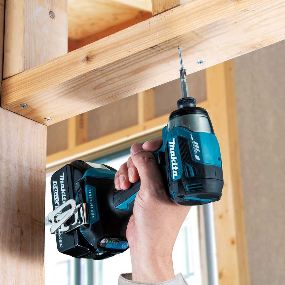 Makita DTD173Z Akumuliatorinis smūginis suktuvas, 18 V,Li-ion, 180 Nm, LED, Neturintis šepetėlių variklis, XPT, Be akumuliatorių ir kroviklio!