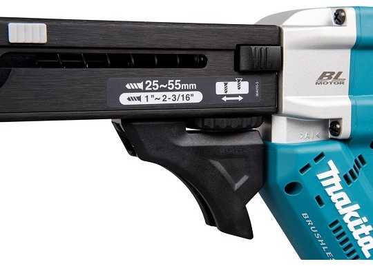 akumuliatorinė gipso kartono atsuktuvas, 2x5,0Ah, 18V, Makita [DFR551RTJ]