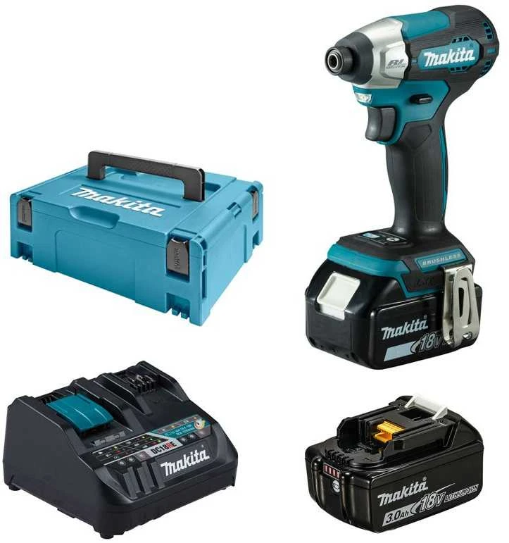 Makita DTD157RFJ suktuvas su komplektu