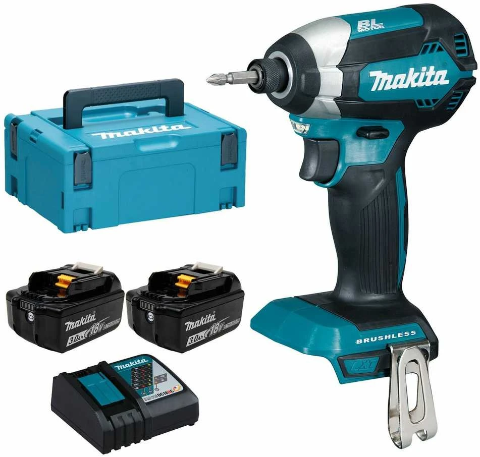 MAKITA IMPACT Driver 18V-170Nm 2x3.0Ah LI-ION CASE MAKPAC DTD153RFJ