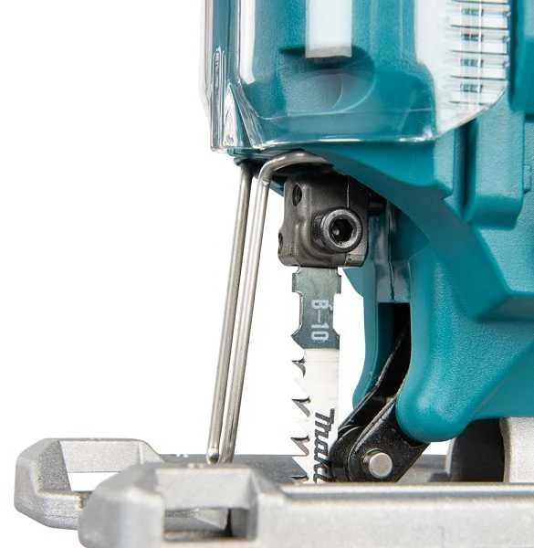 Akumuliatorinis siaurapjūklis 18 V, 65 mm, Makita [DJV186WVE] 2 x 2,0 Ah, LXT BASIC