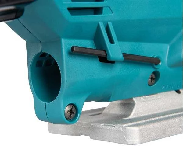 Akumuliatorinis siaurapjūklis 18 V, 65 mm, Makita [DJV186WVE] 2 x 2,0 Ah, LXT BASIC