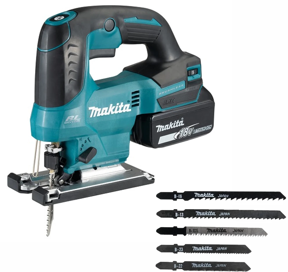 MAKITA.siaurapjūklis 18V DJV184RFJ 2x3,0Ah