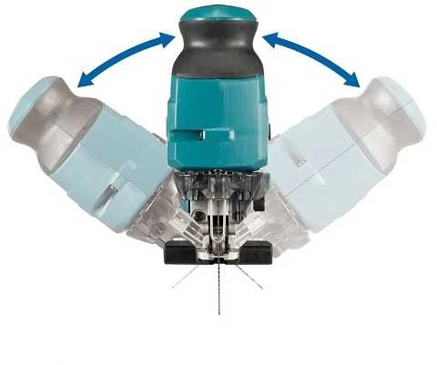 Makita JV001GZ Akumuliatorinis siaurapjūklis XGT 40V, bešepetėlinis variklis, 800-3500min¹, 26mm, "Z" versija - komplektuojamas be akumuliatoriaus ir kroviklio