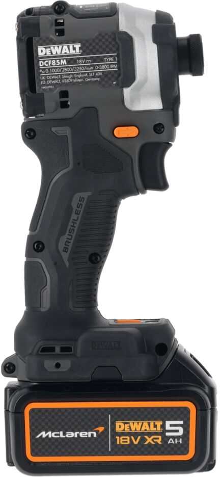 Dewalt 18 V XR sukimo smūginis 2 x 5 Ah „McLaren“