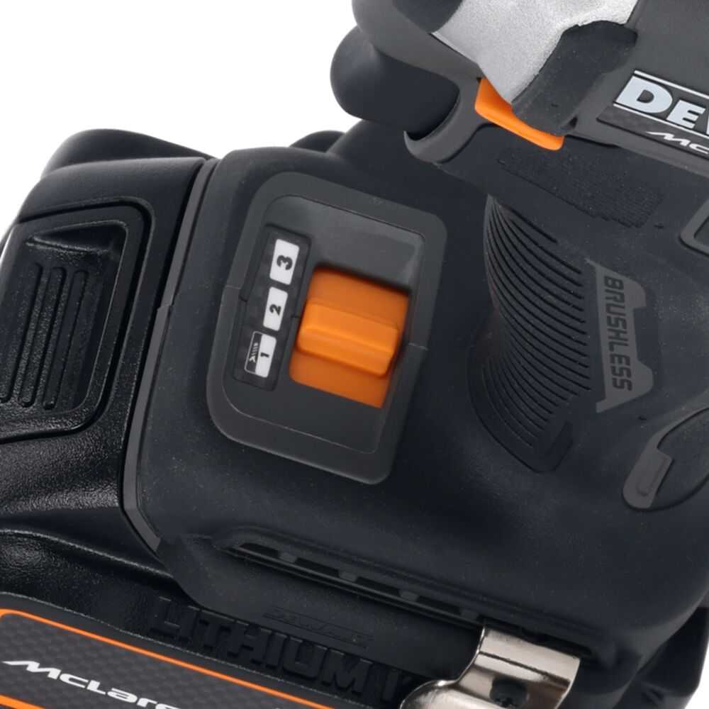 Dewalt 18 V XR sukimo smūginis 2 x 5 Ah „McLaren“