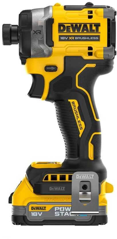 DeWalt 18V smūginis suktuvas su PowerStack akumuliatoriumi