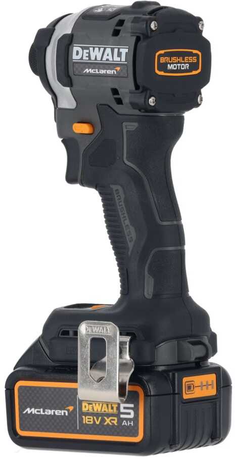 Dewalt 18 V XR sukimo smūginis 2 x 5 Ah „McLaren“