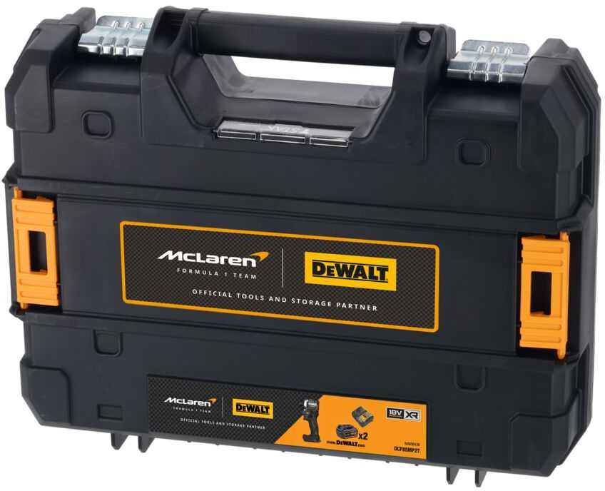 Dewalt 18 V XR sukimo smūginis 2 x 5 Ah „McLaren“