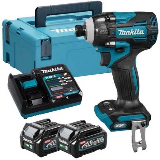 MAKITA suktuvas UDAROWA 40V XGT TD004GD201 230Nm 2x2,5Ah BL