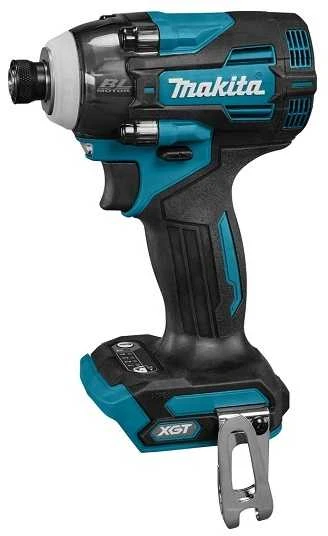 Makita TD004GZ Smūginis suktuvas XGT, 1/4", 230Nm, bešepetėlinis variklis, "Z" versija - komplektuojamas be akumuliatoriaus ir kroviklio